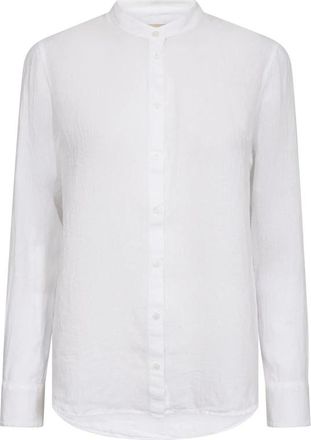 Mos Mosh Shirts - Dames - Overhemden - Wit - S - Overhemden