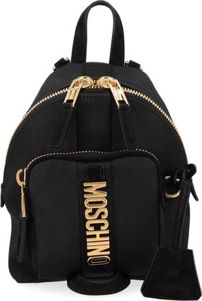 Moschino Carry Me Compact Rounded Backpack
