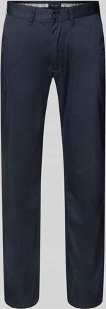 Christian Berg Regular Fit Chino mit Eingrifftaschen in Marine, Gr&ouml;&szlig;e 28