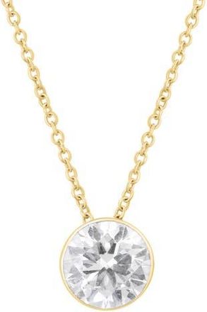 Effy Lab-Grown Diamond Pendant Necklace in Gold at Nordstrom Rack, Size 18