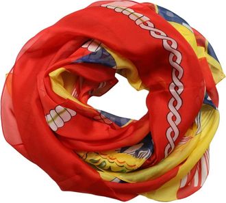 Dolce & Gabbana Foulard Sjaal - Dames - Zijden sjaals - Veelkleurig - ONE Size - Accessoires