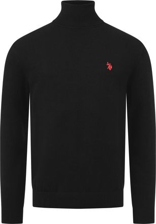 U.S.Polo Association heren coltrui - 100% katoen met geborduurd logo