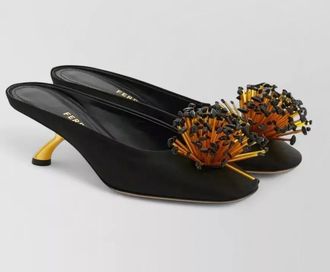 Ferragamo satin mules