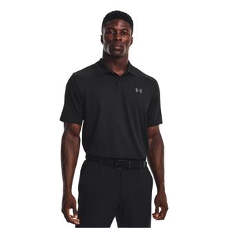 Under Armour Ademend sportpoloshirt voor heren (Zwart)