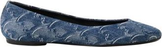 Lanvin Lunar Year Ballerina In Denim in Blue at Nordstrom, Size 35 Eu