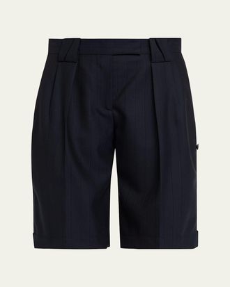 Versace Knee-Length Suiting Shorts