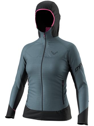 Dynafit Mezzalama Ptc Alpha Grey/Pink Hooded Jacket