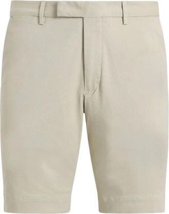 Ralph Lauren Korte Broeken, Heren, Beige, W34, Katoen, 9.5-Inch Greenwich Slim Fit Chino Short