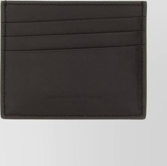 Brunello Cucinelli leather card holder