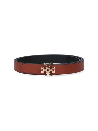 Tory Burch Womens Belts Black Lamb Leather