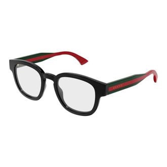 Gucci Rond Optisch Montuur - Heren - Brillen - Zwart - 48 MM - Accessoires