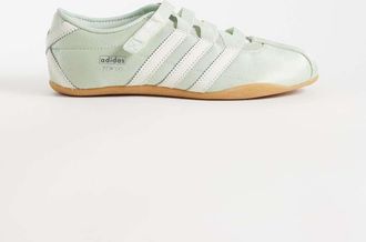 adidas Originals Tokyo - Sneakers Mary Jane in raso color acqua-Blu