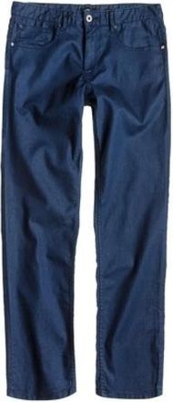 DC Relaxte Donkerblauwe Unieke Lange Broek - Heren - Regular Fit Jeans - Blauw - W32 - Jeans