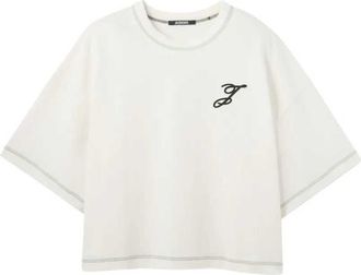 Jacquemus T-Shirt mit gesticktem Logo-Detail