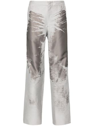 Diesel Broek met print - Grijs