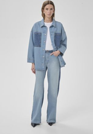 MY ESSENTIAL WARDROBE Denim jack MWMazie Denim jack Box fit