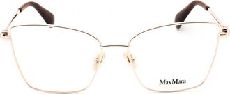 Max Mara MM5048 Cat Eye Metal Eyeglasses - Gold