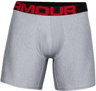 Under Armour Heren Tech Boxershorts (Set van 2) (Grijs)