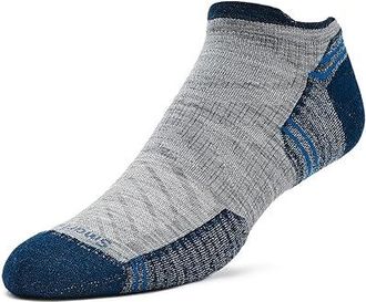 Smartwool Hike Targeted Cushion Low Ankle Socks Mens Crew Cut Socks Shoes Light Gray : LG (Mens Shoe 9-11.5), Merino/Nylon/Wool