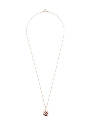 True Rocks Collana con pendente globo piccolo - Effetto metallizzato