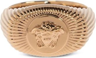 Versace Rings, male, Yellow, Size: 60 MM Medusa Biggie Ring