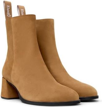 Camper Kora Square Toe Boot in Medium Brown at Nordstrom, Size 38