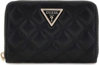 Guess Accessoires, Dames, Zwart, ONE Size, Giully Ii Slg Med Zip Around