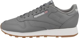 Reebok Men Classic Leather Sneaker, Pure Grey 5/FTWR White/Reebok Rubber Gum-03, 7
