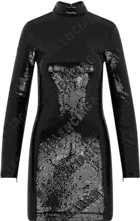 Balenciaga Turtleneck Dress