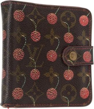 Louis Vuitton Pre-owned Wallets, female, Brown, Size: ONE SIZE Pre-owned Vintage Canvas Wallet