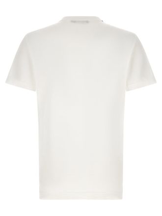 Dolce & Gabbana Logo-Embroidered Heraldic Patch T-Shirt - White