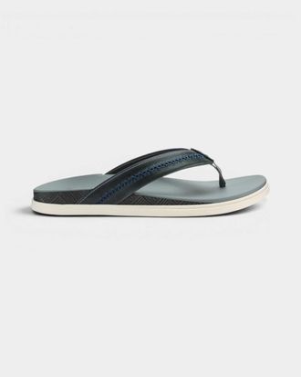 Olukai Mens Shoreline Sandal In Rock/grey