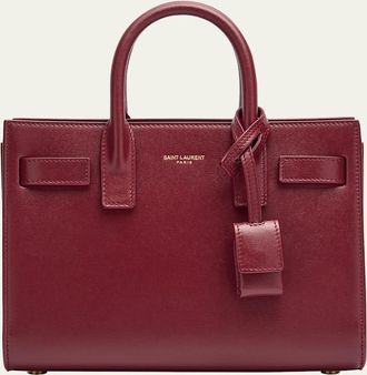 Saint Laurent Sac De Jour Nano Top-Handle Bag in Smooth Leather