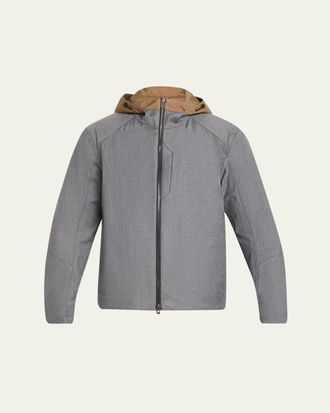 Sease Mens Summer Balma Waterproof Hooded Jacket