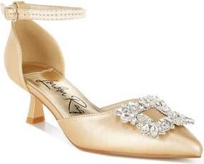 London Rag Onkana Kitten Heel Sandal in Gold at Nordstrom Rack, Size 8