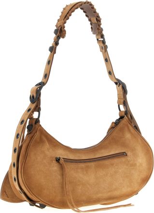 Balenciaga Womens Brown Calfskin Shoulder Bag