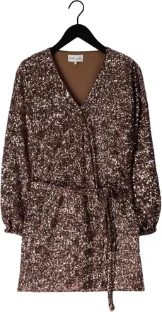 Omoda Kleedjes, Dames, Bruin, 2Xl, Leer, X Iris - Ilse Dress
