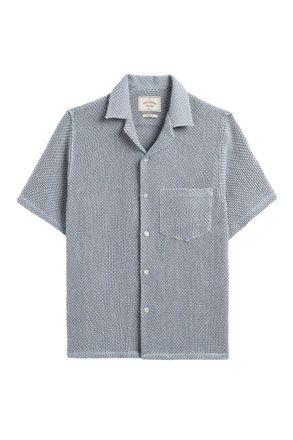 Portuguese Flannel Agora Textured Bowling Collar Shirt