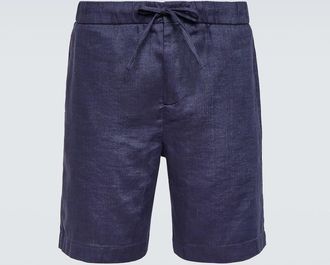 Frescobol Carioca Felipe linen and cotton shorts