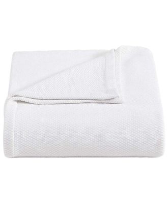 Tommy Hilfiger Cotton Pique Solid Blanket