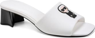 Karl Lagerfeld Sandreea Sport Slide Sandal in Bright White at Nordstrom Rack, Size 5.5