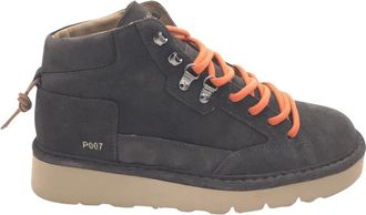 Panchic P007 Enkellaars - Heren - Schoenen - Grijs - Maat: 45 EU Katoen