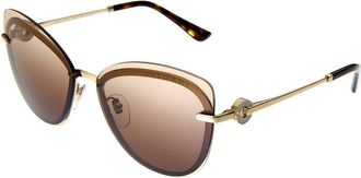 Bulgari Womens 60Mm Polarized Sunglasses
