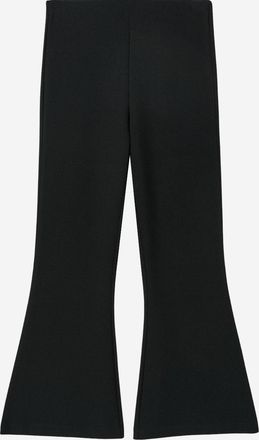 By Malene Birger Womens Stretch Nylon Pants Black Recycled Polyester Trousers