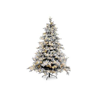 BIZZOTTO Albero Di Natale Massive Innevato Con Luci H240 3976 Rami Bizzotto 0970033