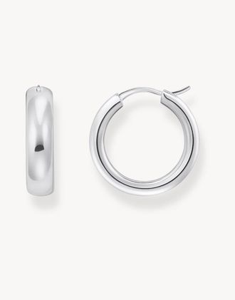 Thomas Sabo Orecchini a cerchio argentati-Argento