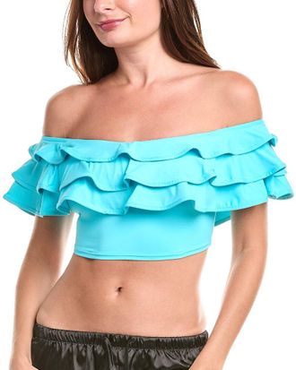 Kate Spade New York Kate Spade New York Ruffle Bra Bikini Top