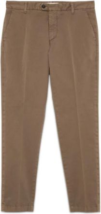 Roy Rogers Conduit Chino - Heren - Chinos - Bruin - W34 - Katoen - Broeken