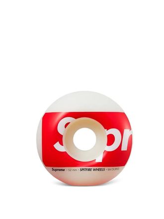 SUPREME Spitfire shop wheels (set of four) - men - Polyurethane - One Size - White
