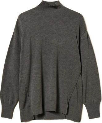 Twin-Set Maglione a collo alto - Grigio